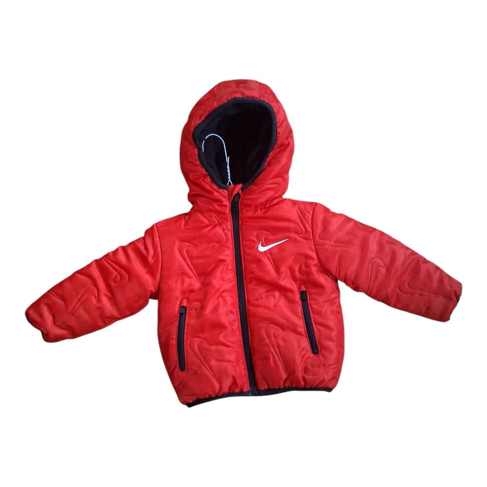 Nike Bright Red Quilted Jacket